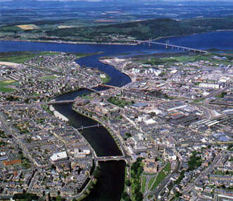 Inverness Looking North to the Black Isle